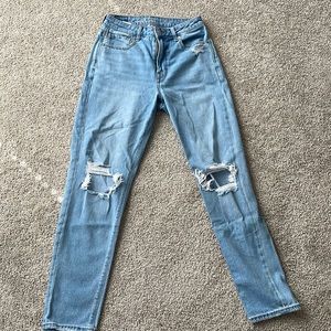 american eagle mom jeans